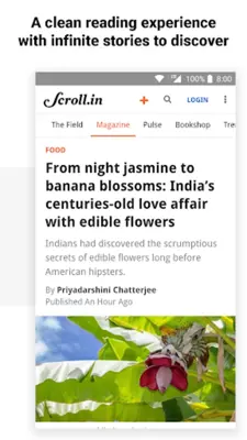 Scroll.in News android App screenshot 0