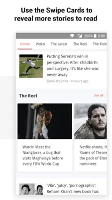 Scroll.in News android App screenshot 1