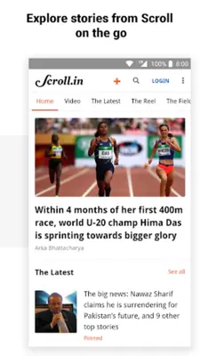 Scroll.in News android App screenshot 2